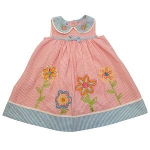 4/$30 Samara Size 2T Toddler Dress Pink Gingham